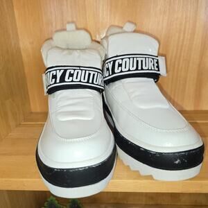 JUICY COUTURE Veronica Snow & Rain Puffer Platform Boots (Size 7 M)